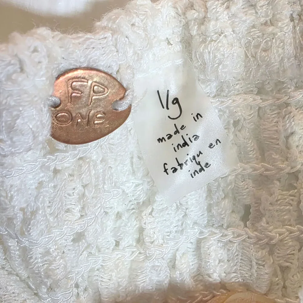 FP Intimately Free People Adella Mini Slip Dress Sz Large Pink Plaid Ruffle $98 - Picture 10 of 16